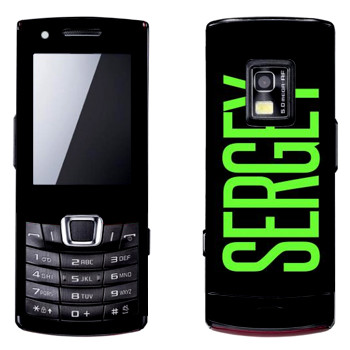   «Sergey»   Samsung S7220