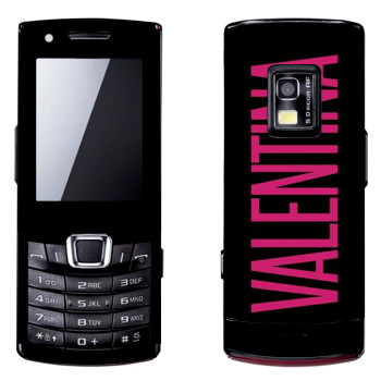   «Valentina»   Samsung S7220