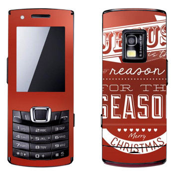   «Jesus is the reason for the season»   Samsung S7220