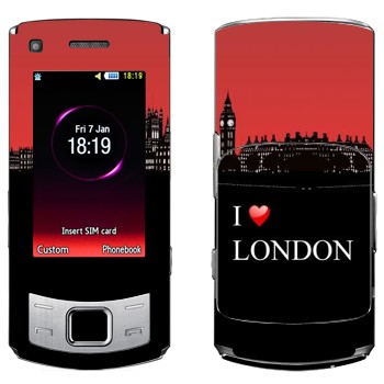   «I love London»   Samsung S7350 Ultra