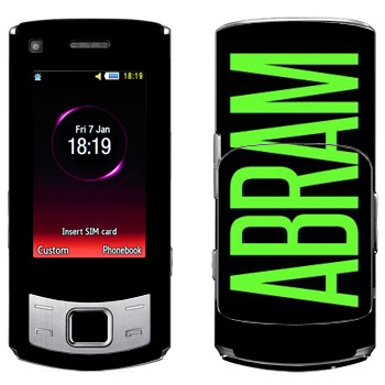  «Abram»   Samsung S7350 Ultra