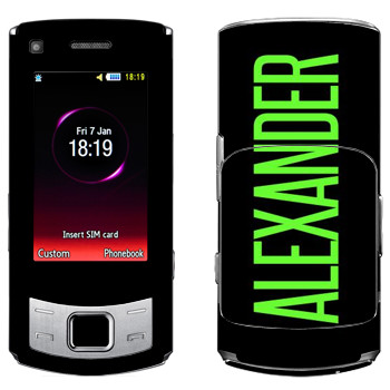   «Alexander»   Samsung S7350 Ultra