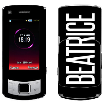   «Beatrice»   Samsung S7350 Ultra