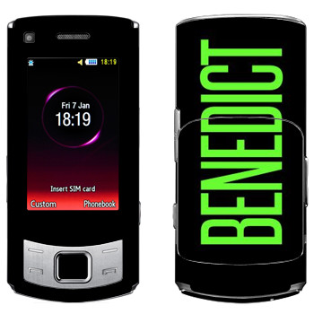   «Benedict»   Samsung S7350 Ultra