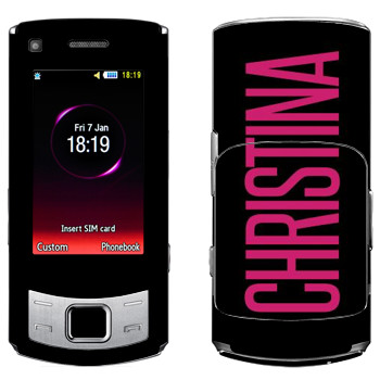  «Christina»   Samsung S7350 Ultra