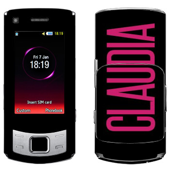   «Claudia»   Samsung S7350 Ultra