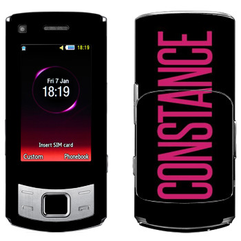   «Constance»   Samsung S7350 Ultra