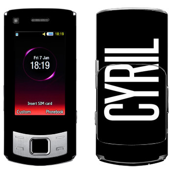   «Cyril»   Samsung S7350 Ultra