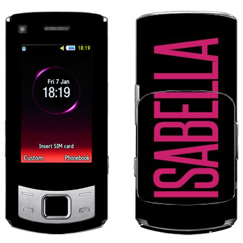   «Isabella»   Samsung S7350 Ultra