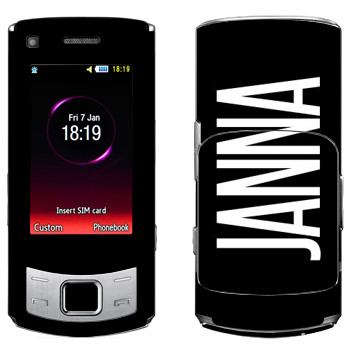   «Janna»   Samsung S7350 Ultra