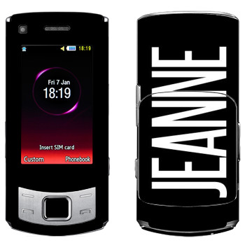   «Jeanne»   Samsung S7350 Ultra