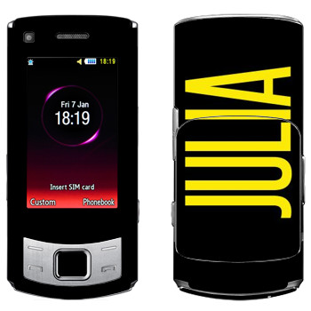  «Julia»   Samsung S7350 Ultra