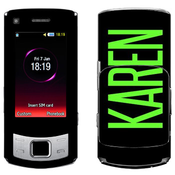   «Karen»   Samsung S7350 Ultra