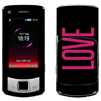   «Love»   Samsung S7350 Ultra
