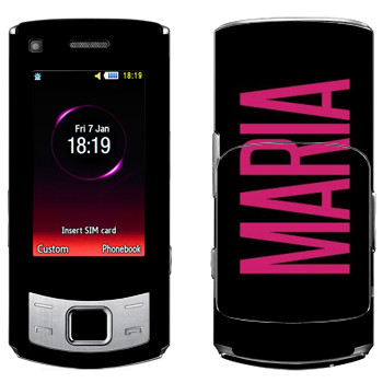   «Maria»   Samsung S7350 Ultra