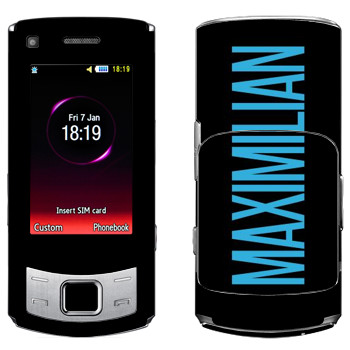  «Maximilian»   Samsung S7350 Ultra