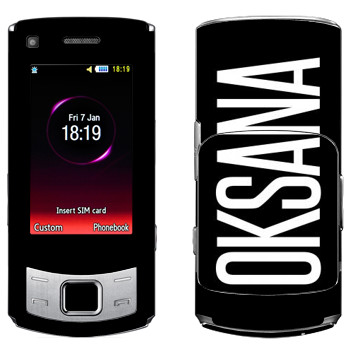   «Oksana»   Samsung S7350 Ultra