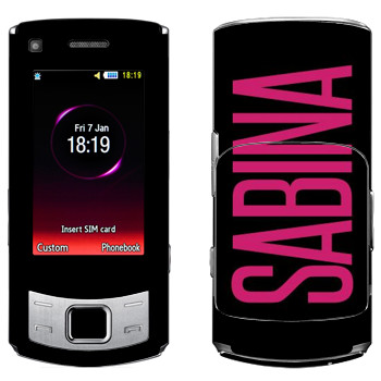   «Sabina»   Samsung S7350 Ultra