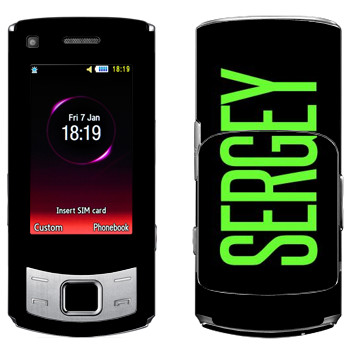  «Sergey»   Samsung S7350 Ultra