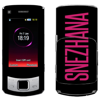   «Snezhana»   Samsung S7350 Ultra