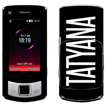   «Tatyana»   Samsung S7350 Ultra