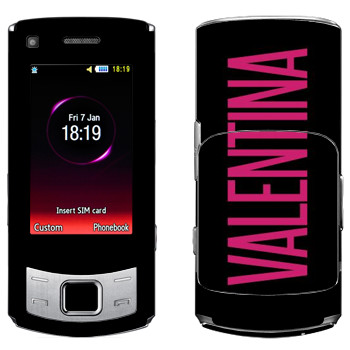   «Valentina»   Samsung S7350 Ultra