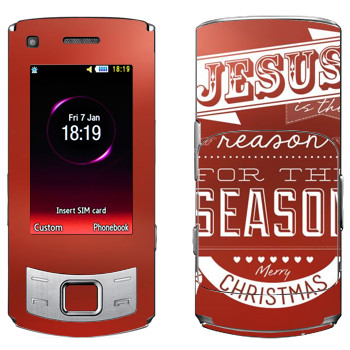   «Jesus is the reason for the season»   Samsung S7350 Ultra