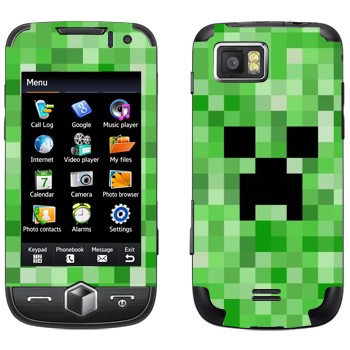   «Creeper face - Minecraft»   Samsung S8000 Jet