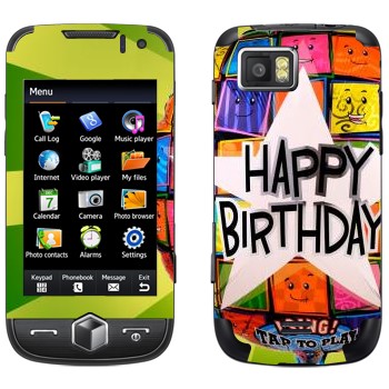   «  Happy birthday»   Samsung S8000 Jet