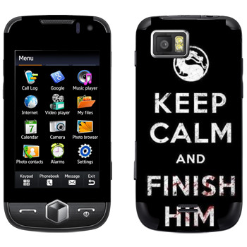   «Keep calm and Finish him Mortal Kombat»   Samsung S8000 Jet