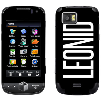   «Leonid»   Samsung S8000 Jet