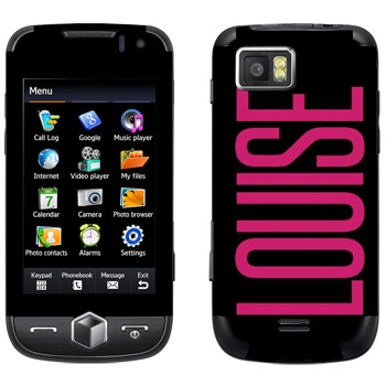   «Louise»   Samsung S8000 Jet