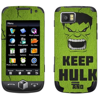   «Keep Hulk and»   Samsung S8000 Jet