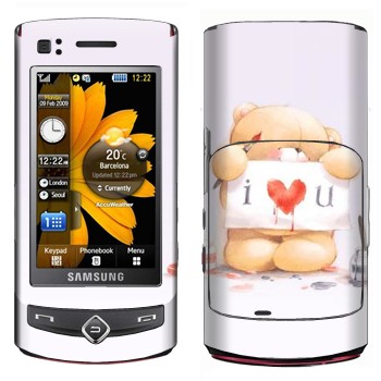   «  - I love You»   Samsung S8300 Ultra Touch