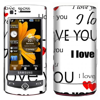   «I Love You -   »   Samsung S8300 Ultra Touch