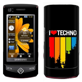   «I love techno»   Samsung S8300 Ultra Touch