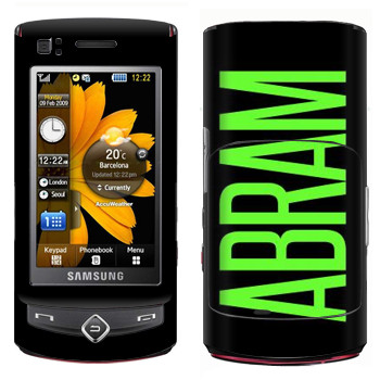   «Abram»   Samsung S8300 Ultra Touch