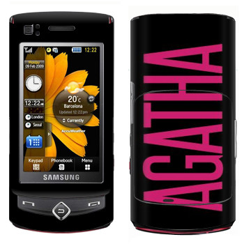   «Agatha»   Samsung S8300 Ultra Touch