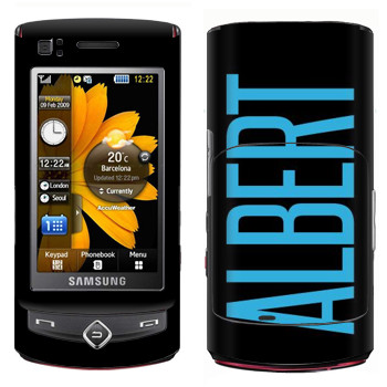   «Albert»   Samsung S8300 Ultra Touch