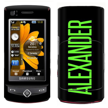   «Alexander»   Samsung S8300 Ultra Touch