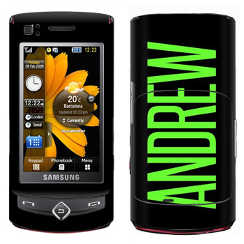   «Andrew»   Samsung S8300 Ultra Touch