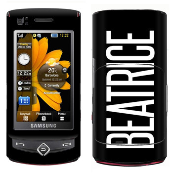   «Beatrice»   Samsung S8300 Ultra Touch