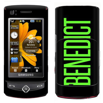   «Benedict»   Samsung S8300 Ultra Touch