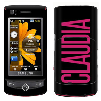   «Claudia»   Samsung S8300 Ultra Touch