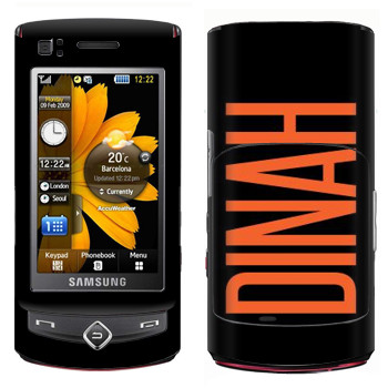   «Dinah»   Samsung S8300 Ultra Touch