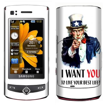   « : I want you!»   Samsung S8300 Ultra Touch