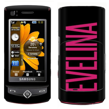   «Evelina»   Samsung S8300 Ultra Touch
