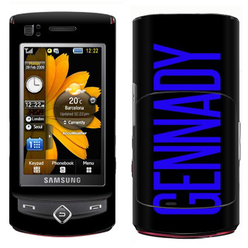   «Gennady»   Samsung S8300 Ultra Touch