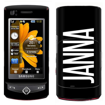   «Janna»   Samsung S8300 Ultra Touch