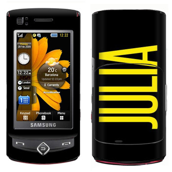   «Julia»   Samsung S8300 Ultra Touch